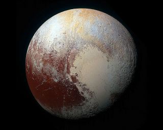 Pluto Surface Color Enhanced Horizons Nasa 8x10 Silver Halide Photo Print