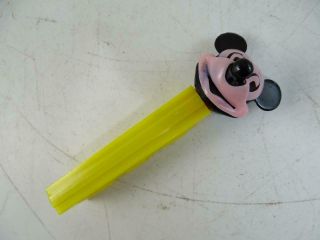 Vintage Pez Us Patent Mickey Mouse Walt Disney Productions Candy Toy No Feet Old