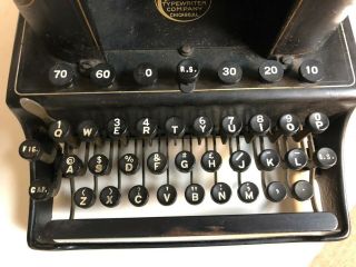 Rare Antique Emerson No.  3 typewriter early 1910. 10