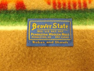 Pendleton Beaver State Robes & Shawls Aztec Wool 32 