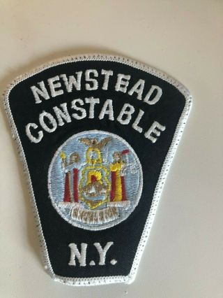 Old Newstead York Constable Police Patch - Cheesecloth