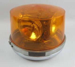 Dietz Co.  7 - 11 Rotating Beacon Light Amber Dome 12v S.  A.  E.  - W3 - 70