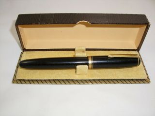 Very Rare Plexigraf Mallat 310 Fountain Pen Gold Nib 14k Made In France