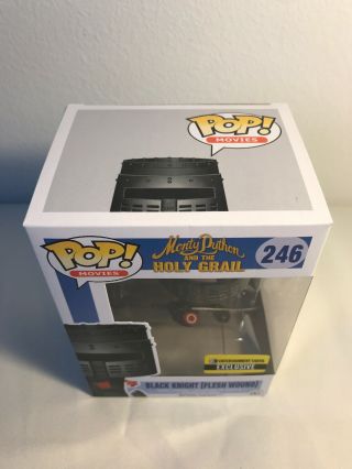 FUNKO POP Monty Python & the Holy Grail BLACK KNIGHT 246 EE EXCLUSIVE Figure 4