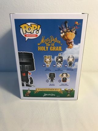 FUNKO POP Monty Python & the Holy Grail BLACK KNIGHT 246 EE EXCLUSIVE Figure 8