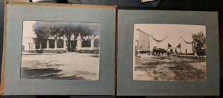Mexico Cabinet Photo Album 25 Mexico City Home House Building Natives People 3