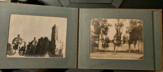 Mexico Cabinet Photo Album 25 Mexico City Home House Building Natives People 9