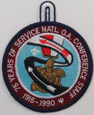 1990 National Oa Conference (noac) Staff Patch [s155]