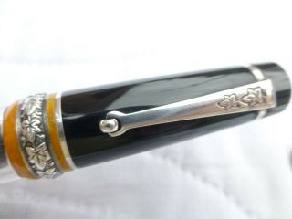 Delta Colossevm Demonstrator LE Fountain Pen - 18k Gold Nib Medium No 1432 4