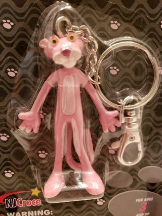 Pink Panther Bendable Keychain