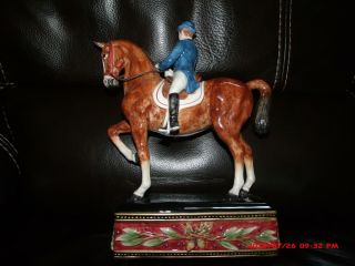 Fitz and Floyd Classics Equestrian Horse and Rider Figurine 5