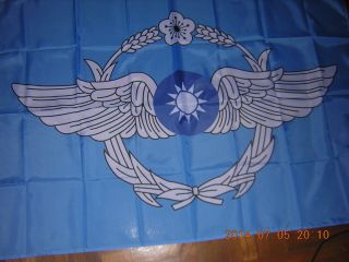 100 Reproduced Flag Of Republic Of China Roc Taiwan Air Forces Ensign 3x5ft