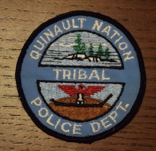 Quinault Nation Tribal Police Dept.  Patch
