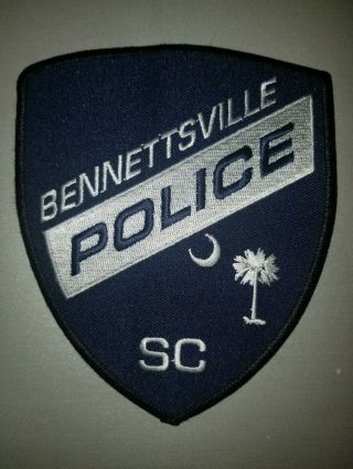 Bennettsville South Carolina Sc Police Patch