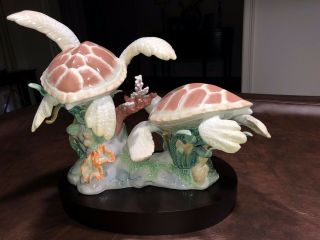 Lladro Sea Turtles Figurine 01006953 5