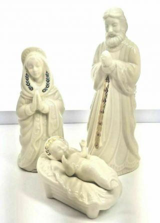 Lenox Jewels Nativity Fine China Holy Family Joseph Mary Jesus Figures B - 36