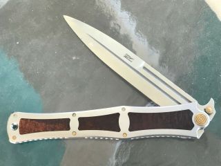 Darrel Ralph Handmade Large Folding Knife - 15 Inches Open -