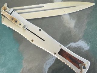 DARREL RALPH HANDMADE Large Folding KNIFE - 15 inches open - 6