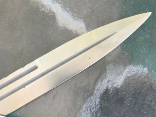 DARREL RALPH HANDMADE Large Folding KNIFE - 15 inches open - 7