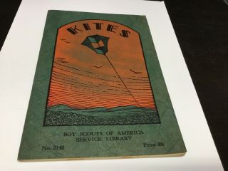 1931 Copyright Boy Scouts Of America Service Library Kites