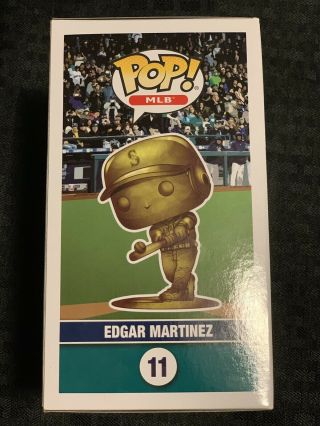 Funko Pop Exclusive Mariners Set MLB Edgar Martinez Bronze Rookie LE 11 & 1000 6