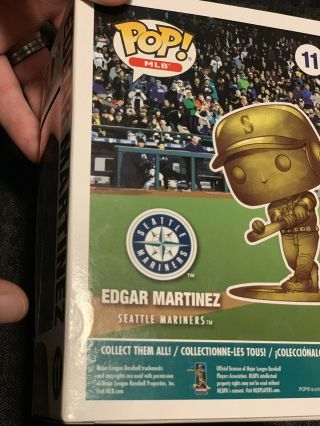 Funko Pop Exclusive Mariners Set MLB Edgar Martinez Bronze Rookie LE 11 & 1000 7