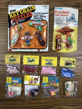 Vintage Keychain Puzzles - Various