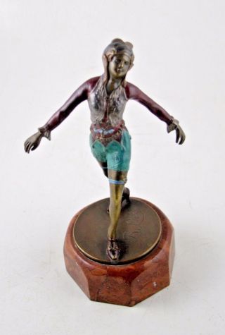 Bronze Figure of a Young Women by Bruno ZACH 2