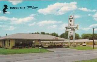 Dodge City,  Kansas,  1950 - 60s ; Travelodge
