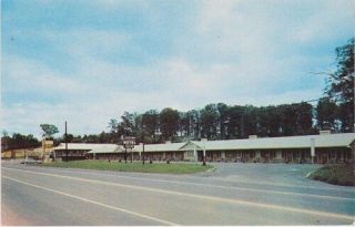 Tennessee Postcard - " Lakeview Gardens Restaurant & Motel " Knoxville,  Tn (236)