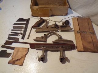 Antique Stanley 48 Plane Carpenter Tool