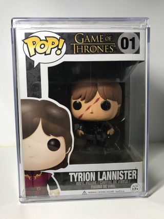 Funko Pop Tyrion Lannister Game Of Thrones Scarred Australian Popcultcha Og Box