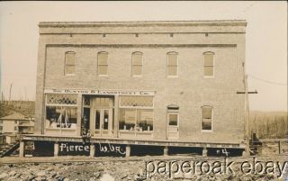 Ca1910 The Buxton & Landstreet Co.  Pierce,  West Virginia Real Photo Postcard