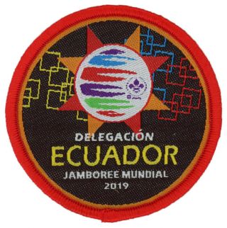 24th World Scout Jamboree 2019 Ecuador Contingent Uniform Patch Badge Wsj Summit