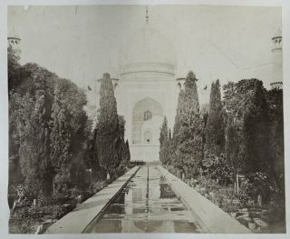 c.  1880 ' s PHOTO INDIA BENARES / TAJ MAHAL 2