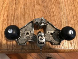 Vintage Stanley No 71 Router Plane,  Complete With Cutter,  Depth Stop,  Fence.
