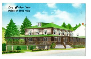 Log Cabin Inn,  Fayetteville,  Pa Old Postcard