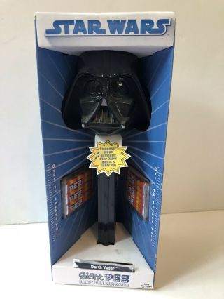 Darth Vader Star Wars Giant Pez Dispenser With Candy - - Shippin