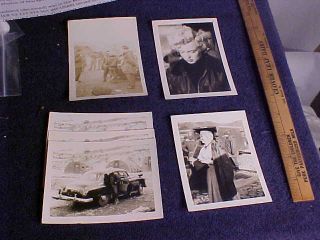 6 Authentic Photographs Of Marilyn Monroe During The Korean War W/coa