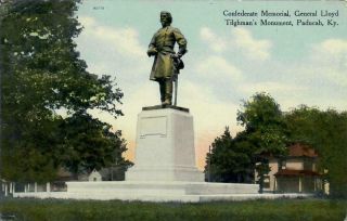 Confederate General Lloyd Tilghman Monument Paducah Ky Kentucky