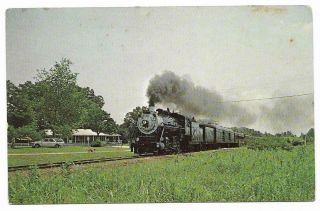 Vintage South Carolina Chrome Postcard Southern 630 Railway 