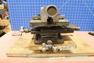 Atlas X & Y Machinist Table With Drill Press Vise