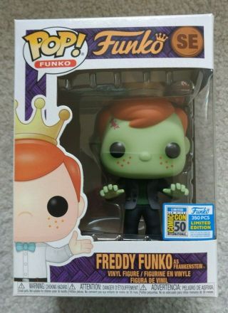 2019 Sdcc Funko Fundays.  Freddy As Frankenstein Le 350.  Protector