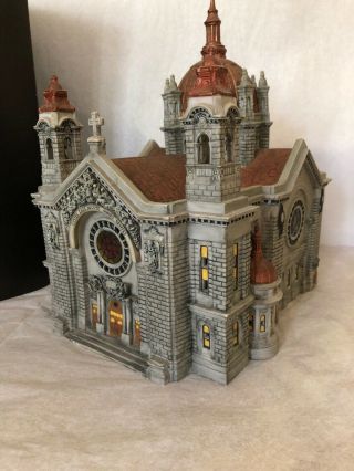 Dept 56 Christmas In City - Cathedral Of St.  Paul 58930 Historical Landmark Rare
