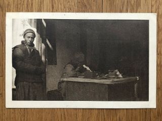 China Russia Old Postcard Chinese Man Chefoo To Danmark 1914