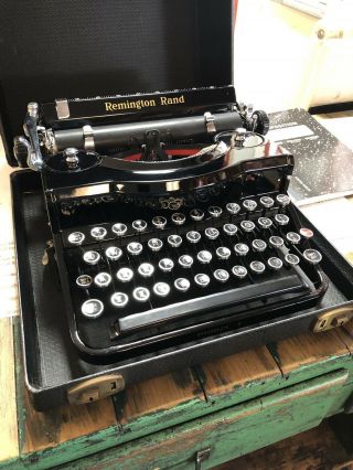 1930s Remington Rand Model 1 Portable Typewriter - Antique