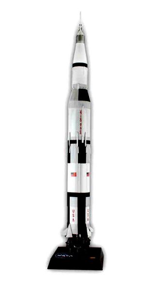 Nasa Apollo And Skylab Program Saturn V Rocket Large 46 " Model Spacecraft