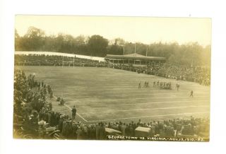 Rppc Georgetown Vs.  Virginia Football Georgetown University Washington,  Dc 1910