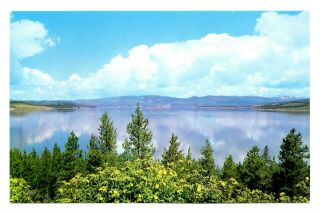 Lake Granby Shadow Mountain National Recreation Area Colorado Postcard Reservoir
