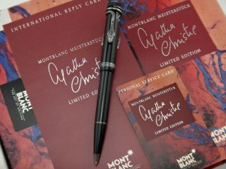 Montblanc Agatha Christie 1993 Writers Limited Edition Ballpoint Pen 17878/25000